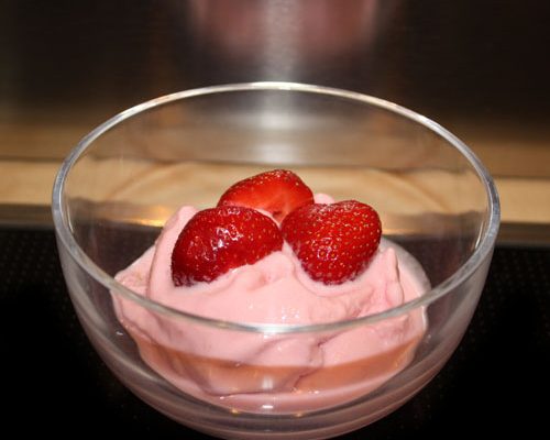Strawberry Frozen Yogurt