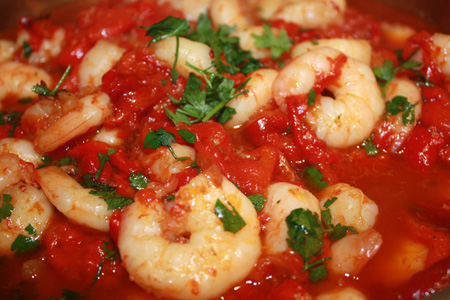 Camarones al Ajillo – Shrimp with garlic