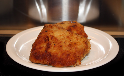 Schnitzel – cordon bleu style