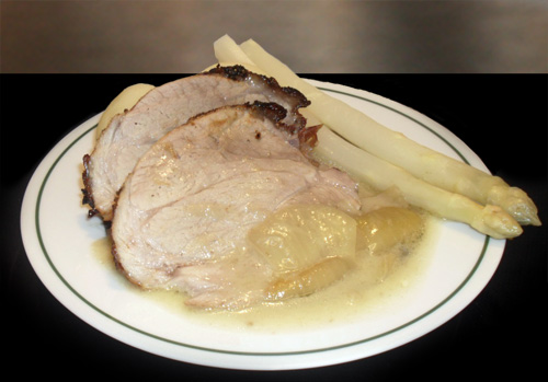 Pork Roast with Quince