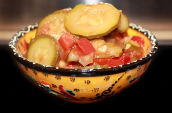 Zucchini with Tomatoes